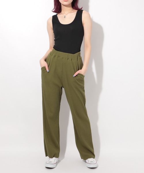 HANES(ヘインズ)の「【Hanes】Organic Cotton Rib Tank-Top HW2-T201(タンクトップ・レディース・ホワイト/グレー/ブラック・FREE)」の10枚目の写真