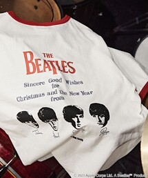 FREAK'S STORE | 【限定展開】THE BEATLES/ザ ビートルズ 別注 バックプリント リンガーTシャツ(Tシャツ/カットソー)