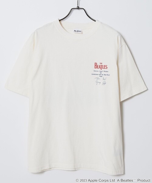 FREAK'S STORE（フリークスストア）の「【限定展開】THE BEATLES/ザ ビートルズ 別注 バックプリント リンガーTシャツ（Tシャツ/カットソー・メンズ・ホワイト/ブラック/ホワイト×レッド/ホワイト×ブラック・LARGE/MEDIUM/X-LARGE）」の16枚目の写真