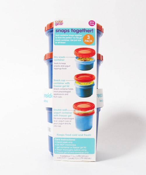 ROOPTOKYO(ループトウキョウ)の「coolgear/クールギア SNACK STACKER スナックスタッカー(食器・メンズ・ブルー/パープル/ピンク・FREE)」の11枚目の写真