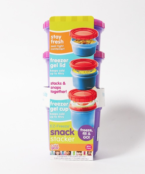 ROOPTOKYO(ループトウキョウ)の「coolgear/クールギア SNACK STACKER スナックスタッカー(食器・メンズ・ブルー/パープル/ピンク・FREE)」の9枚目の写真