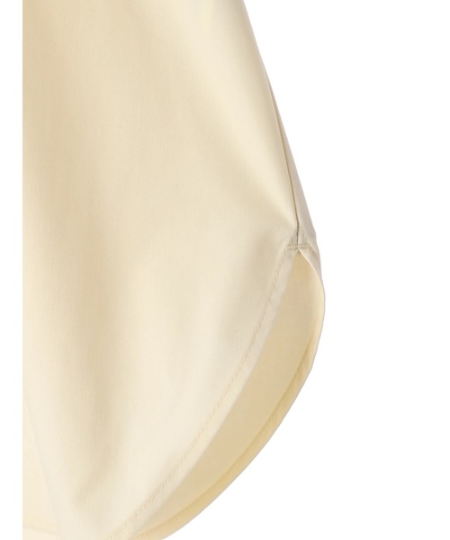 earth music&ecology（アースミュージックアンドエコロジー）の「パフスリーブチュニックブラウス（チュニック・レディース・ライトイエロー/オフホワイト/サックスブルー・FREE）」の11枚目の写真