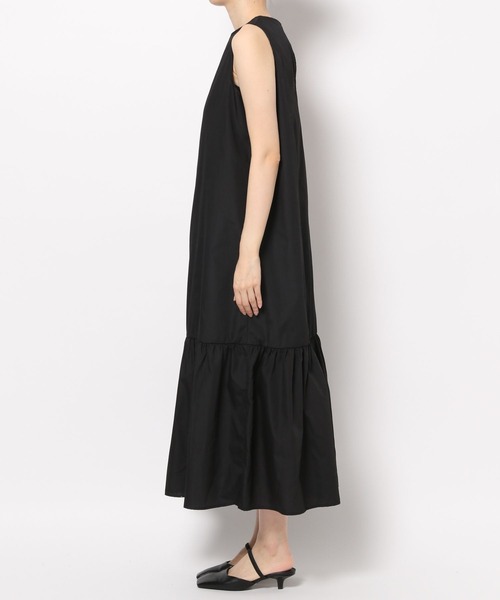 LOWRYS FARM（ローリーズファーム）の「フレアスリーブ＊ノースリーブワンピース２Ｐ　193403（ワンピース・レディース・グリーン/ブラック/アイボリー・FREE）」の18枚目の写真