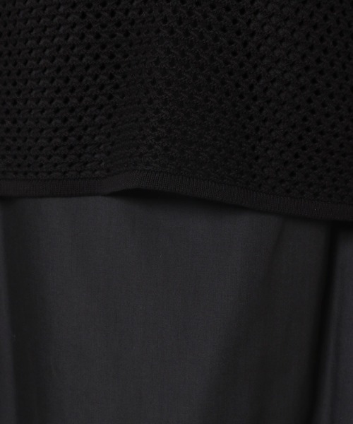 LOWRYS FARM（ローリーズファーム）の「フレアスリーブ＊ノースリーブワンピース２Ｐ　193403（ワンピース・レディース・グリーン/ブラック/アイボリー・FREE）」の7枚目の写真