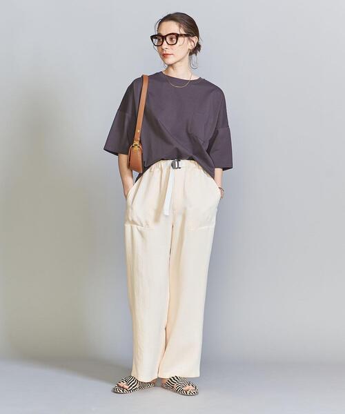 新品タグ付き ユナイテッドアローズ ポリアセテートパンツ BEAUTY&YOUTH UNITED ARROWS（ビューティーアンドユース