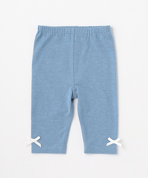 petit main(プティマイン)の「【プティプラ】GIRLS7分丈レギンス(レギンス/スパッツ・キッズ・オフホワイト/ブラック/サックスブルー/ライトピンク/チャコールグレー/ラベンダー・90cm/110cm/130cm/80cm/120cm/100cm)」の14枚目の写真