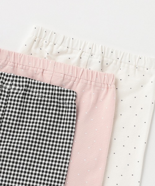 petit main(プティマイン)の「【プティプラ】GIRLS7分丈レギンス(レギンス/スパッツ・キッズ・オフホワイト/ブラック/サックスブルー/ライトピンク/チャコールグレー/ラベンダー・90cm/110cm/130cm/80cm/120cm/100cm)」の18枚目の写真