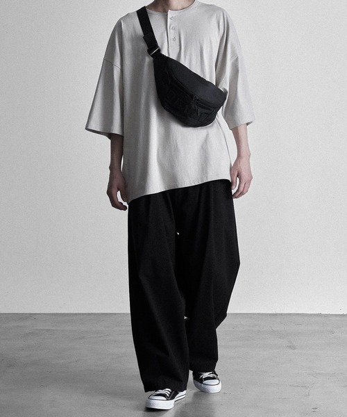 RUUBON】nylon cross body bag / ナイロン クロス ボディバッグ  