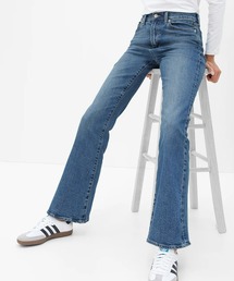 GAP | ウォッシュウェル ハイライズ '70sフレアデニム(デニムパンツ)