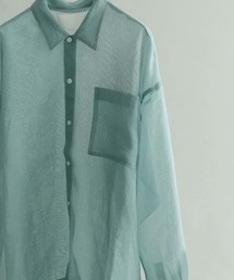 URBAN RESEARCH | URBAN RESEARCH iD　ソフトオーガンジーシアーシャツ(シャツ/ブラウス)