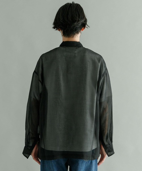 新品未使用　ソフトオーガンジーシアーシャツ URBAN RESEARCH（アーバンリサーチ）の「URBAN RESEARCH iD