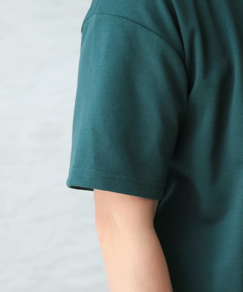 WAIPER.inc(ワイパーインク)の「GOOD WEAR 2w7-11216 吸水速乾ポケ付き S/S BIG TEE(Tシャツ/カットソー・メンズ・グリーン/ブラック/ホワイト/ブルー系その他・M/L/XL/S)」の5枚目の写真