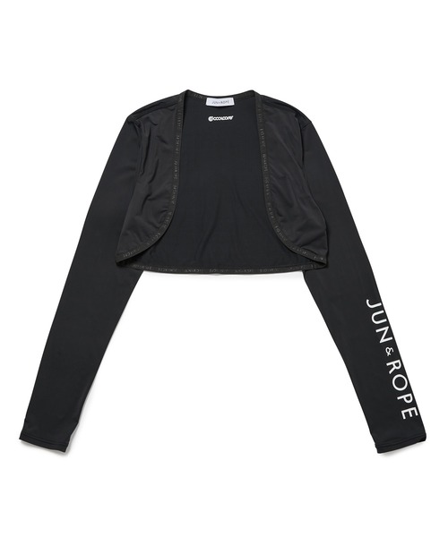 【冷却】【吸水速乾】UVアウター長袖ボレロ（カーディガン/ボレロ）｜JUN&ROPE'（ジュンアンドロペ） 6,050円