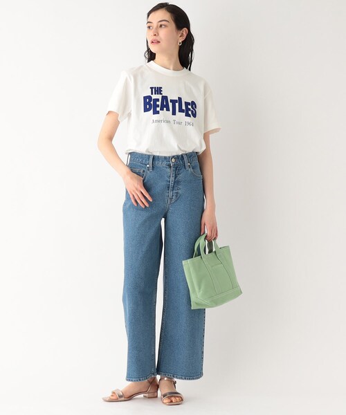 OPAQUE.CLIP(オペークドットクリップ)の「◆キャンバスミニトートバッグ(トートバッグ・レディース・ブラック/グレー/ライトグリーン/ベビーピンク・00)」の6枚目の写真