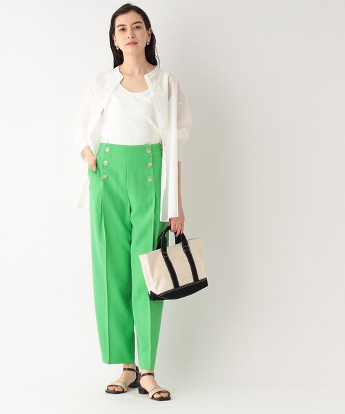 OPAQUE.CLIP(オペークドットクリップ)の「◆キャンバスミニトートバッグ(トートバッグ・レディース・ブラック/グレー/ライトグリーン/ベビーピンク・00)」の12枚目の写真