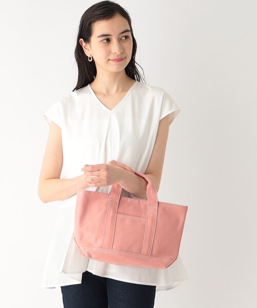 OPAQUE.CLIP(オペークドットクリップ)の「◆キャンバスミニトートバッグ(トートバッグ・レディース・ブラック/グレー/ライトグリーン/ベビーピンク・00)」の17枚目の写真