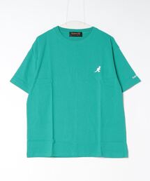 『KANGOL』刺繍ビッグサイズ クルーネックTシャツ