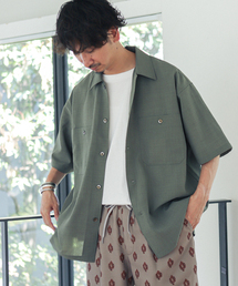 JOURNAL STANDARD relume | "イージーケア" TECH-LINEN 半袖CPOシャツ(シャツ/ブラウス)