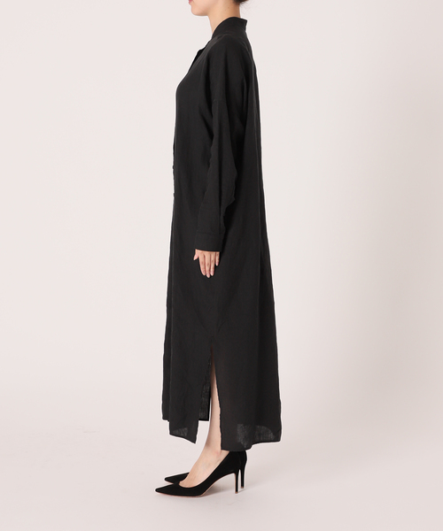 ★美品★Deuxieme Classe resortリネンマキシドレス黒 美品 Deuxieme Classe resort ドレス ワンピース リネン - メルカリ