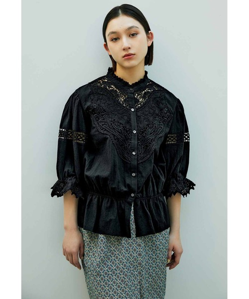 MEDE19F(メデジュウキュウ)の「MEDE19F Boutique888さんコラボ レースブラウス(シャツ/ブラウス・レディース・ブラック/ホワイト・MEDIUM/LARGE/X-LARGE)」の10枚目の写真