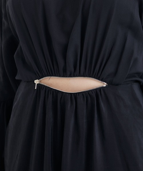 PHOTOCOPIEU(フォトコピュー)の「【PHOTOCOPIEU/フォトコピュー】OPEN BACK DRESS/オープンバックドレス(ドレス・レディース・ブラック・38)」の5枚目の写真