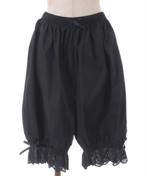 axes femme kawaii（アクシーズファムカワイイ）の「コットンドロワーズ（その他アンダーウェア/インナー・レディース・ホワイト/キナリ/ブラック・MEDIUM）」の3枚目の写真