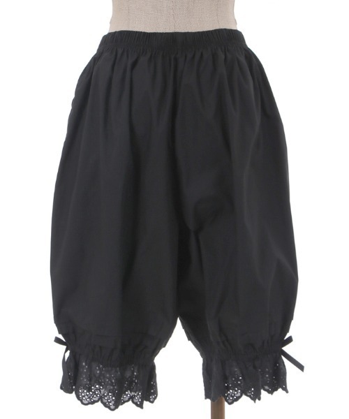 axes femme kawaii（アクシーズファムカワイイ）の「コットンドロワーズ（その他アンダーウェア/インナー・レディース・ホワイト/キナリ/ブラック・MEDIUM）」の13枚目の写真