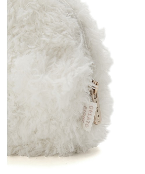 gelato pique（ジェラートピケ）の「ビションフリーゼポーチ（ポーチ・レディース・オフホワイト・FREE）」の6枚目の写真