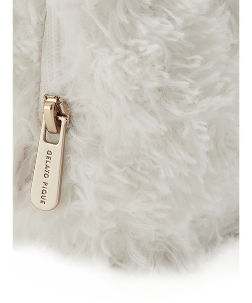 gelato pique（ジェラートピケ）の「ビションフリーゼポーチ（ポーチ・レディース・オフホワイト・FREE）」の7枚目の写真