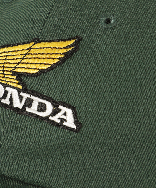 JOURNAL STANDARD relume（ジャーナルスタンダード　レリューム）の「【Honda / ホンダ】別注  ワッペンキャップ "WING"（キャップ・メンズ・グリーン/アイボリー・FREE）」の7枚目の写真