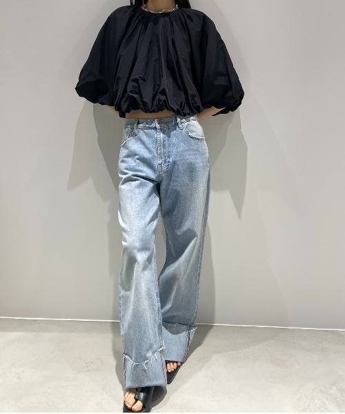 AIC.（エーアイシー）の「ビンテージウォッシュワイドフィットデニムパンツ（デニムパンツ・レディース・ブルー/ダークブルー・SMALL/MEDIUM）」の15枚目の写真