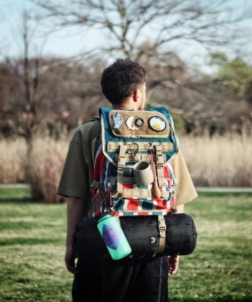 NATAL DESIGN（ネイタルデザイン）の「SILVER BACK（バックパック/リュック・メンズ・ストライプ/カモフラージュ・FREE）」の2枚目の写真