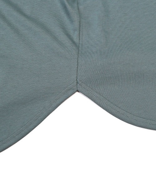 LUXSTYLE（ラグスタイル）の「シルケットライクノースリーブ（Tシャツ/カットソー・メンズ・ホワイト/ブラック/グリーン・L/M/XL）」の17枚目の写真