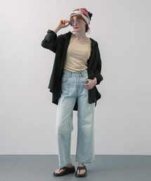 saloon | SALOON(サルーン)/ワイドデニム(デニムパンツ)