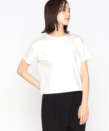 クロップド ボックスシルエット Tシャツ