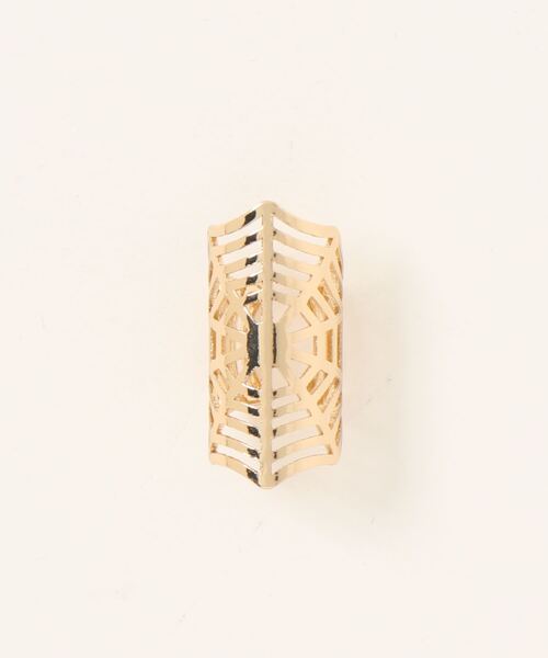 チャイハネ（チャイハネ）の「【チャイハネ】アミメイヤーカフ（イヤーカフ・レディース・ゴールド/シルバー・FREE）」の6枚目の写真