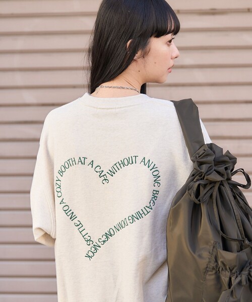 FREAK'S STORE（フリークスストア）の「ハート 刺繍 スウェット