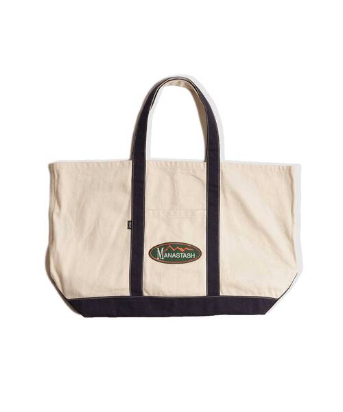 MANASTASH（マナスタッシュ）の「MANASTASH/マナスタッシュ/MANA HEMP TOTE LARGE（トートバッグ・メンズ・グリーン/レッド/ネイビー・F）」の11枚目の写真