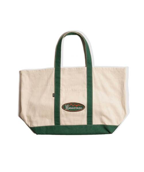 MANASTASH（マナスタッシュ）の「MANASTASH/マナスタッシュ/MANA HEMP TOTE LARGE（トートバッグ・メンズ・グリーン/レッド/ネイビー・F）」の13枚目の写真