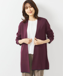 【洗濯可能】毛玉ができにくい着流しカーディガン