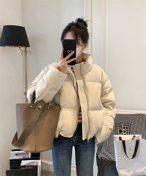 Ritzy（リッツィー）の「ショート丈 エコダウンジャケット（ダウン