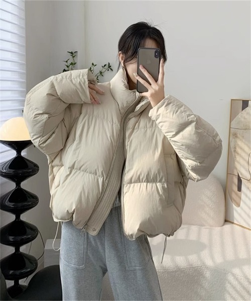 Ritzy（リッツィー）の「ショート丈 エコダウンジャケット（ダウン