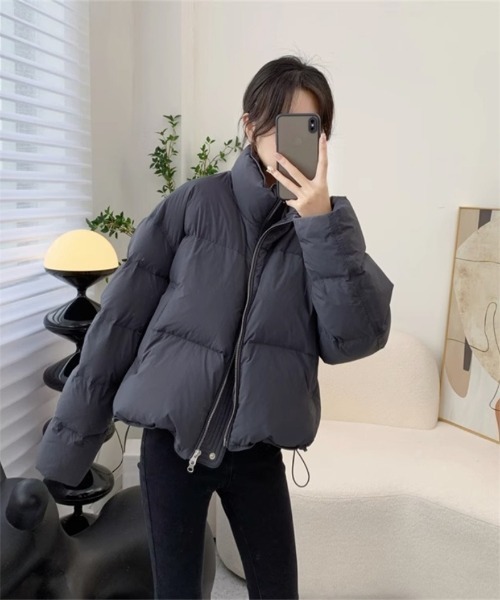 Ritzy（リッツィー）の「ショート丈 エコダウンジャケット（ダウン