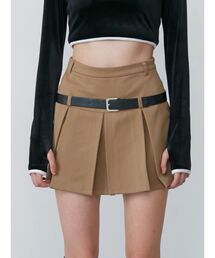 EMODA | レイヤーベルトプリーツスカート(スカート)