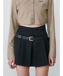 EMODA | レイヤーベルトプリーツスカート(スカート)
