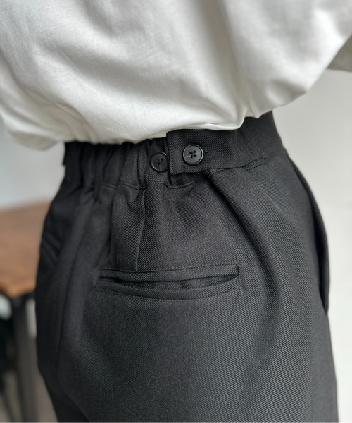 CPCM（シーピーシーエム）の「ワンタックハーフパンツ（その他パンツ・レディース・グレー/アイボリー/ブラック・FREE）」の14枚目の写真