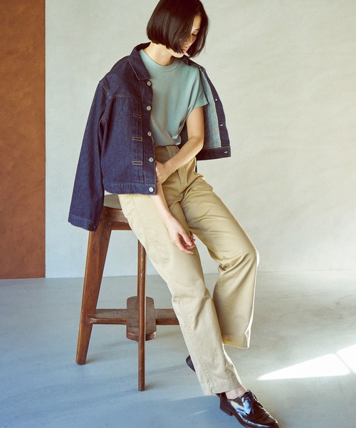 OMNIGOD womens / オムニゴッド] ウエポン ボーイズUSカーキ