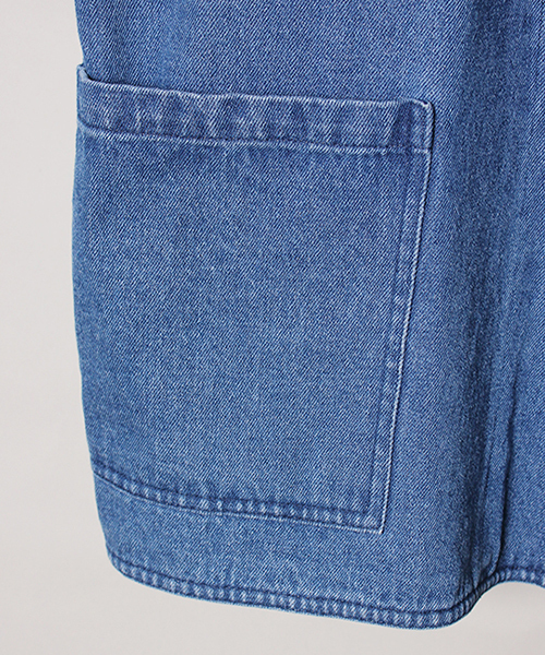 Kastane（カスタネ）の「デニムBIGジャケット（デニムジャケット・レディース・ブルー・FREE）」の4枚目の写真