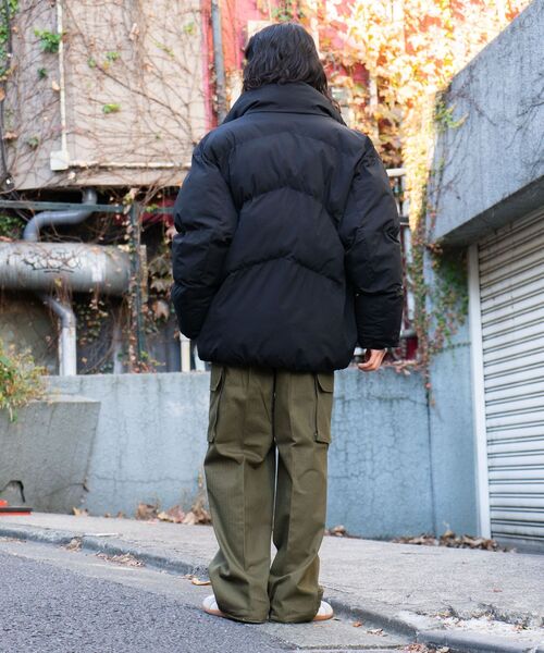 【最終値下げ】Ameri ボリュームスリーブダウンジャケット ブラック　S UNIIT/ユニット】 ボリュームエコダウンジャケット 防風 撥水