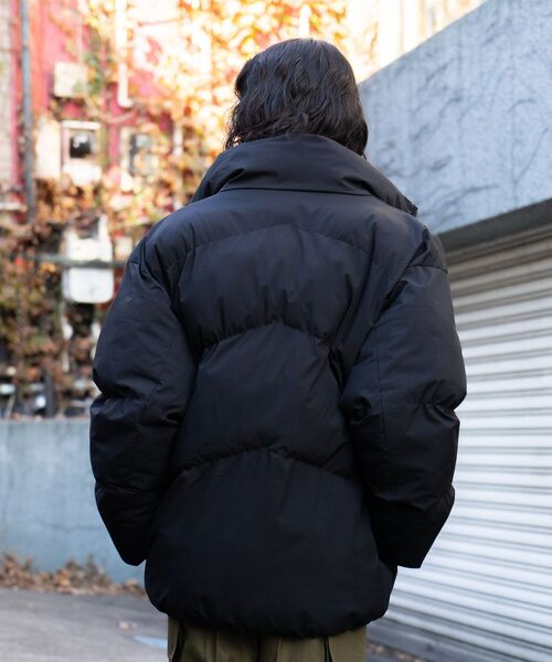 UNIIT/ユニット】 ボリュームエコダウンジャケット 防風 撥水